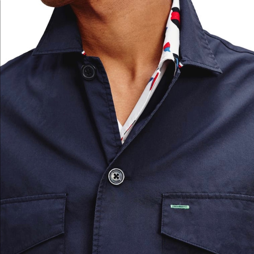 Tommy Hilfiger men officer shirt jacket - Picture 3 of 4